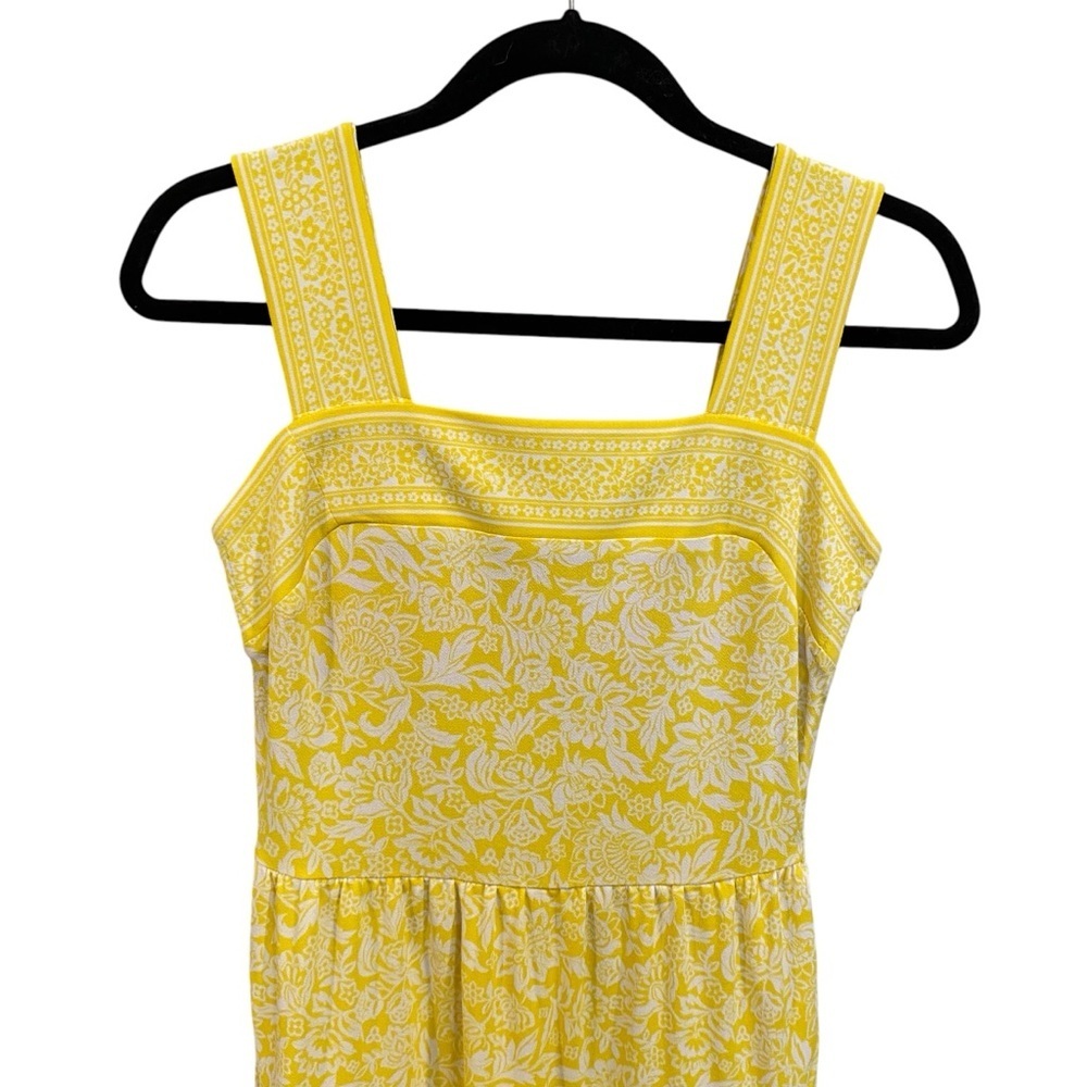 Michael Kors Tiered Floral Maxi Sundress Crepe Jersey Stretch - Picture 3 of 10